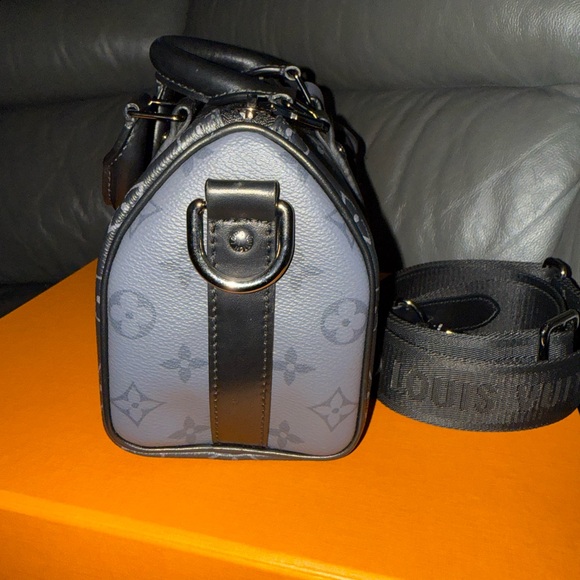 Louis Vuitton Monogram Black and Gray Duffel Bag - Picture 2 of 5